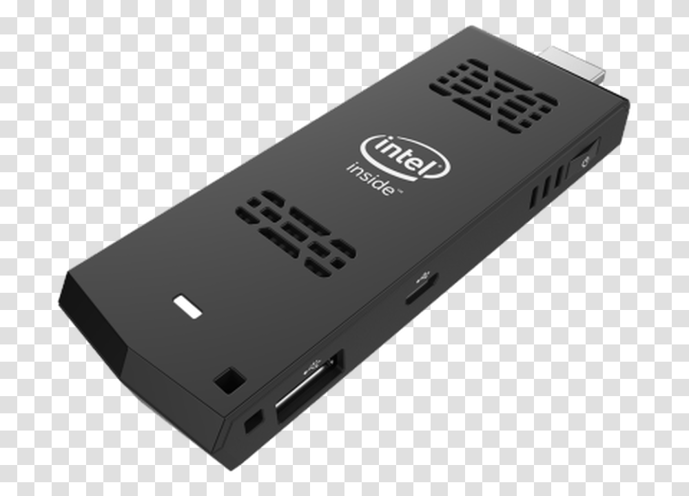 Ces 2015 Intel Compute Stick Pc Intel Micro Pc, Adapter, Plug Transparent Png
