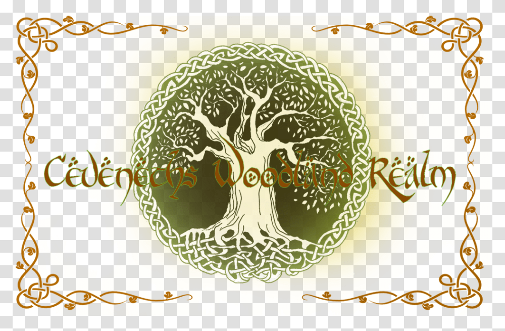 Ceveneth S Realm Celtic Oak Tree Black And White, Plant, Vegetation Transparent Png