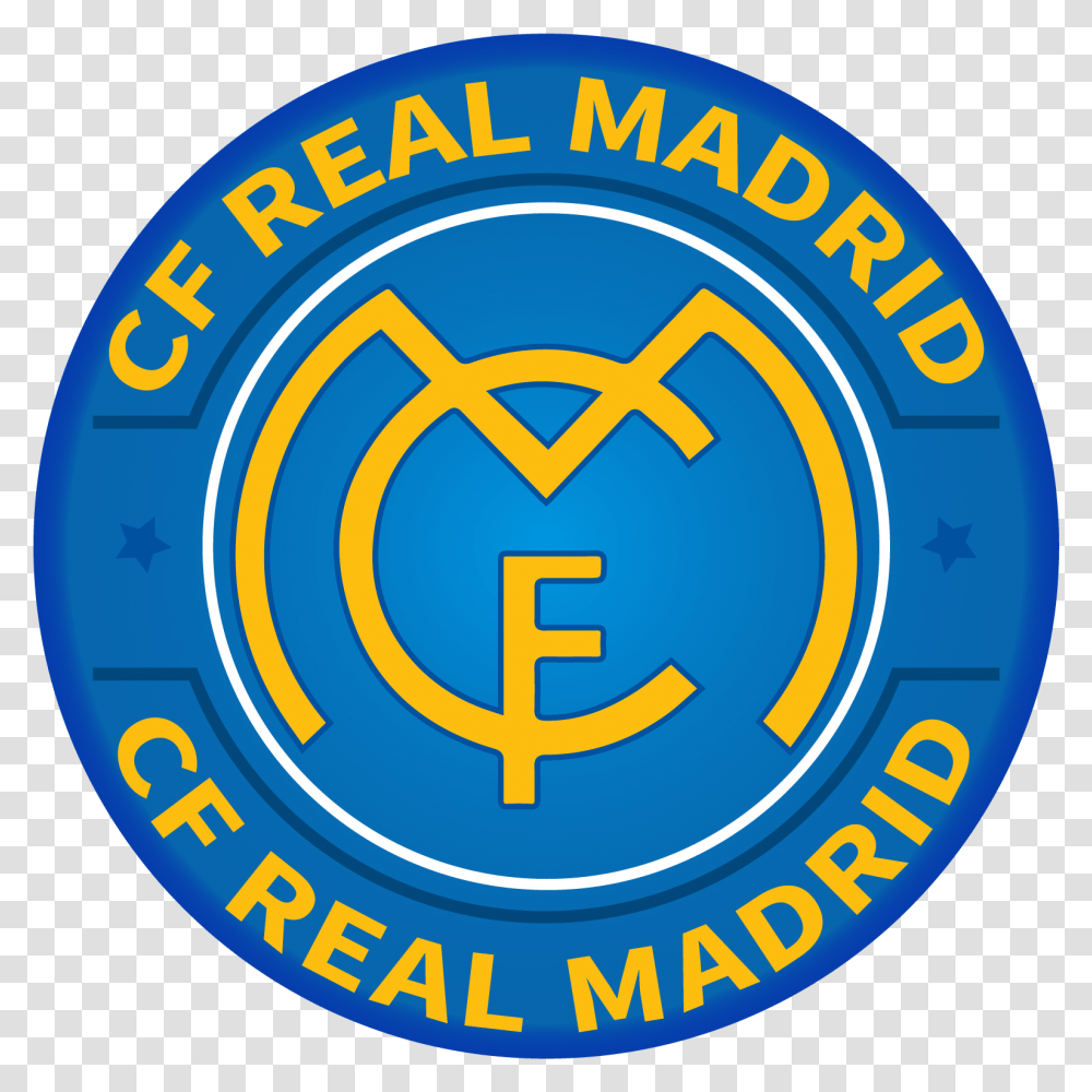 Cf Real Madrid Emblem, Logo, Trademark, Badge Transparent Png
