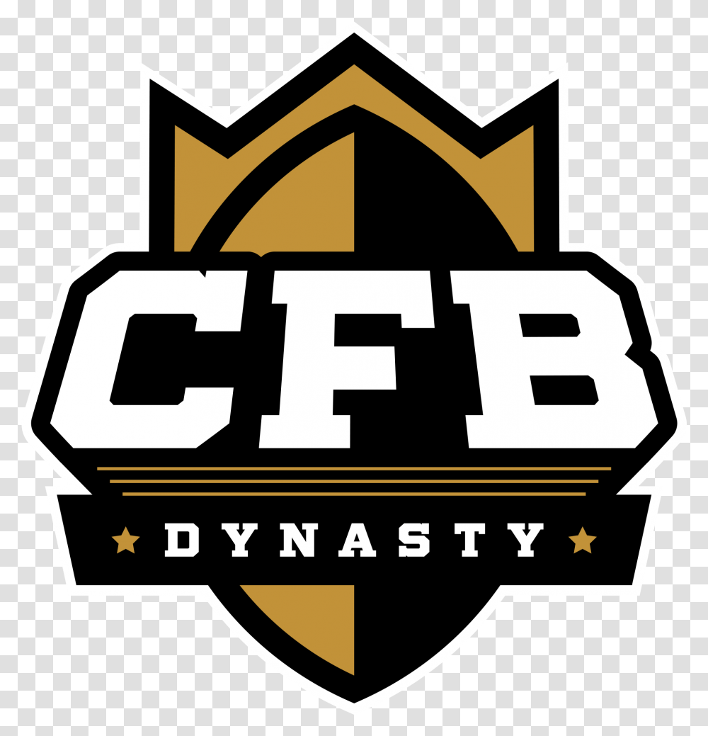 Cfbdynasty College Fantasy Football Experts Logo Cfb, Label, Text, Symbol, Trademark Transparent Png