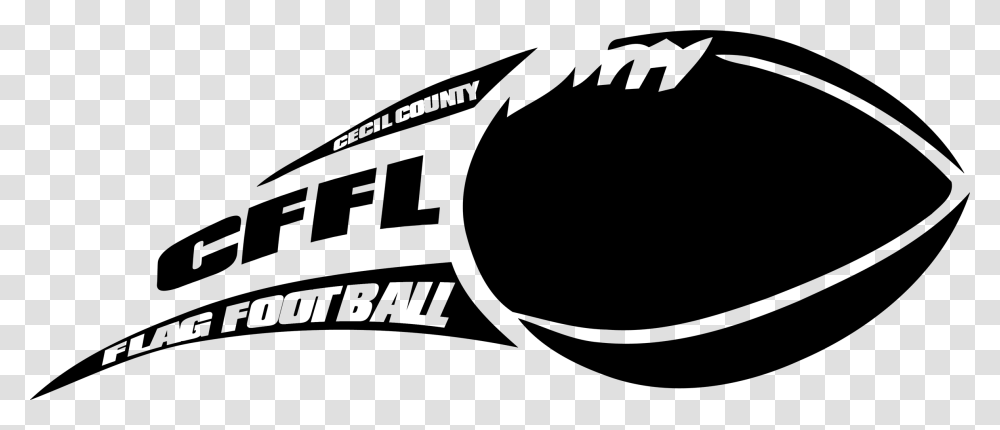 Cffl Flag Football Logo Wallpaper Flag Football Team Logos, Word, Hand Transparent Png