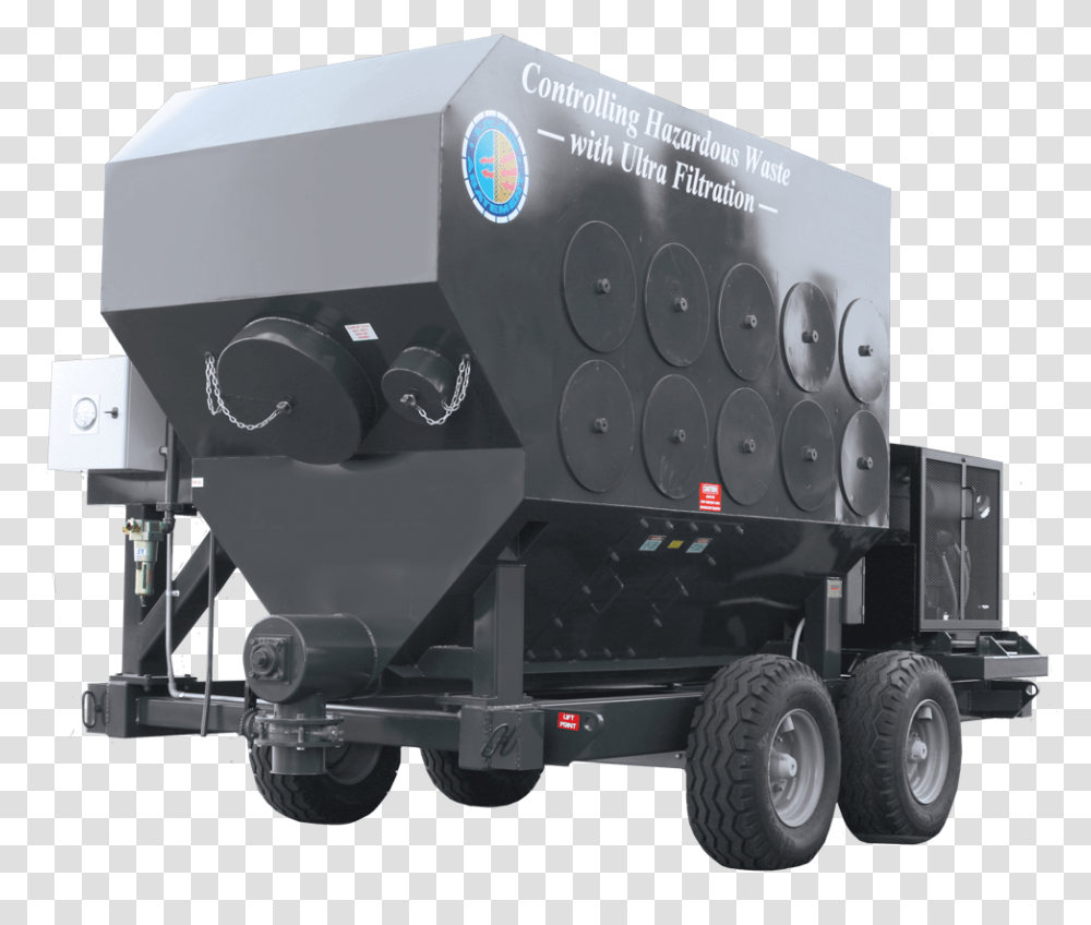 Cfm Mobile Dust Collector For Sale Hire Blasting Blast One Dust Collector, Machine, Truck, Vehicle, Transportation Transparent Png
