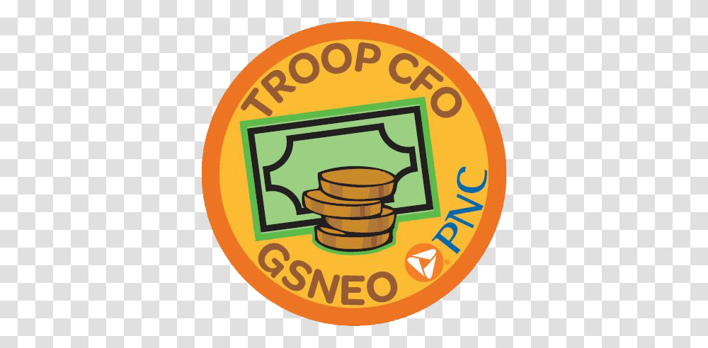 Cfo Patch Girl Scouts Of North East Ohio, Logo, Label Transparent Png