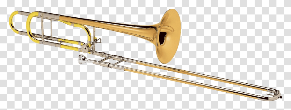 Cg Conn Trombone, Brass Section, Musical Instrument, Bow Transparent Png