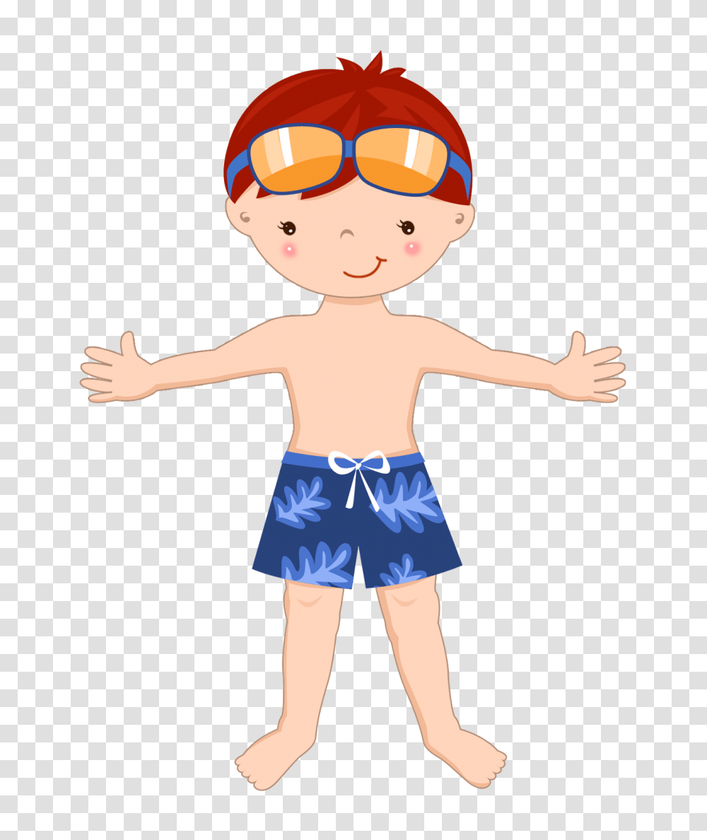 Ch B Party Children Beach Boys And Clip Art, Person, Human, Shorts Transparent Png