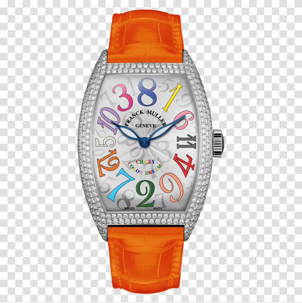 Ch Col Drm D Crazy Time Franck Muller, Wristwatch, Purse, Handbag, Accessories Transparent Png