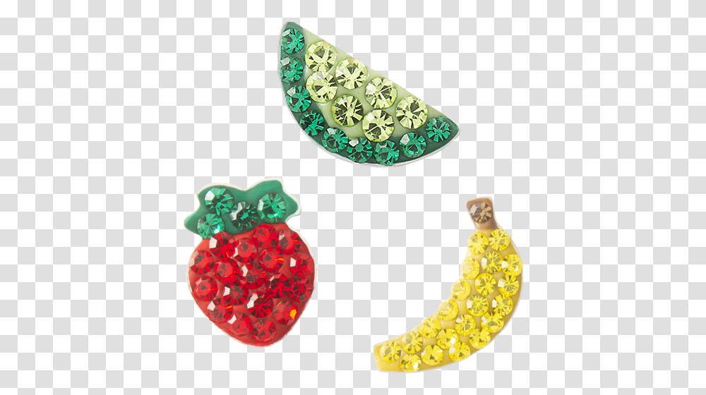 Ch Fruit Sparkle Charms Earrings, Gemstone, Jewelry, Accessories, Accessory Transparent Png