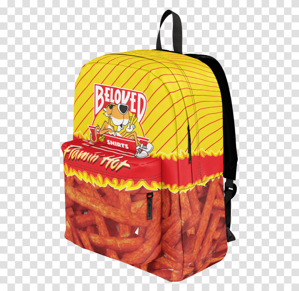 Chad Wild Clay Backpack, Food, Fries, Birthday Cake Transparent Png