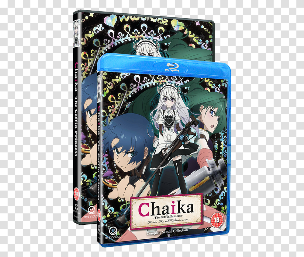 Chaika The Coffin Princess Anime Noah Limited Edition, Manga, Comics, Book, Person Transparent Png