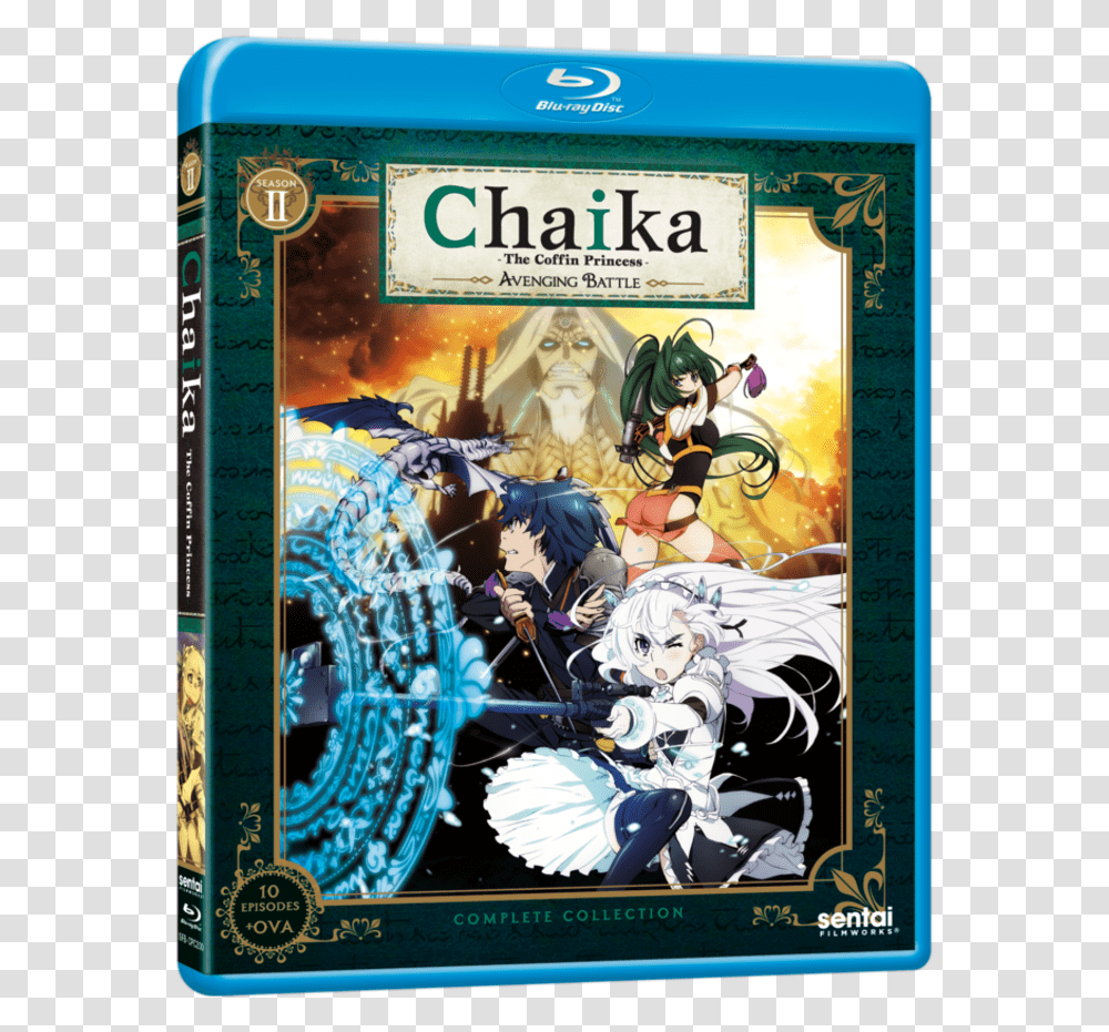 Chaika The Coffin Princess Blu Ray, Poster, Advertisement, Person, Human Transparent Png