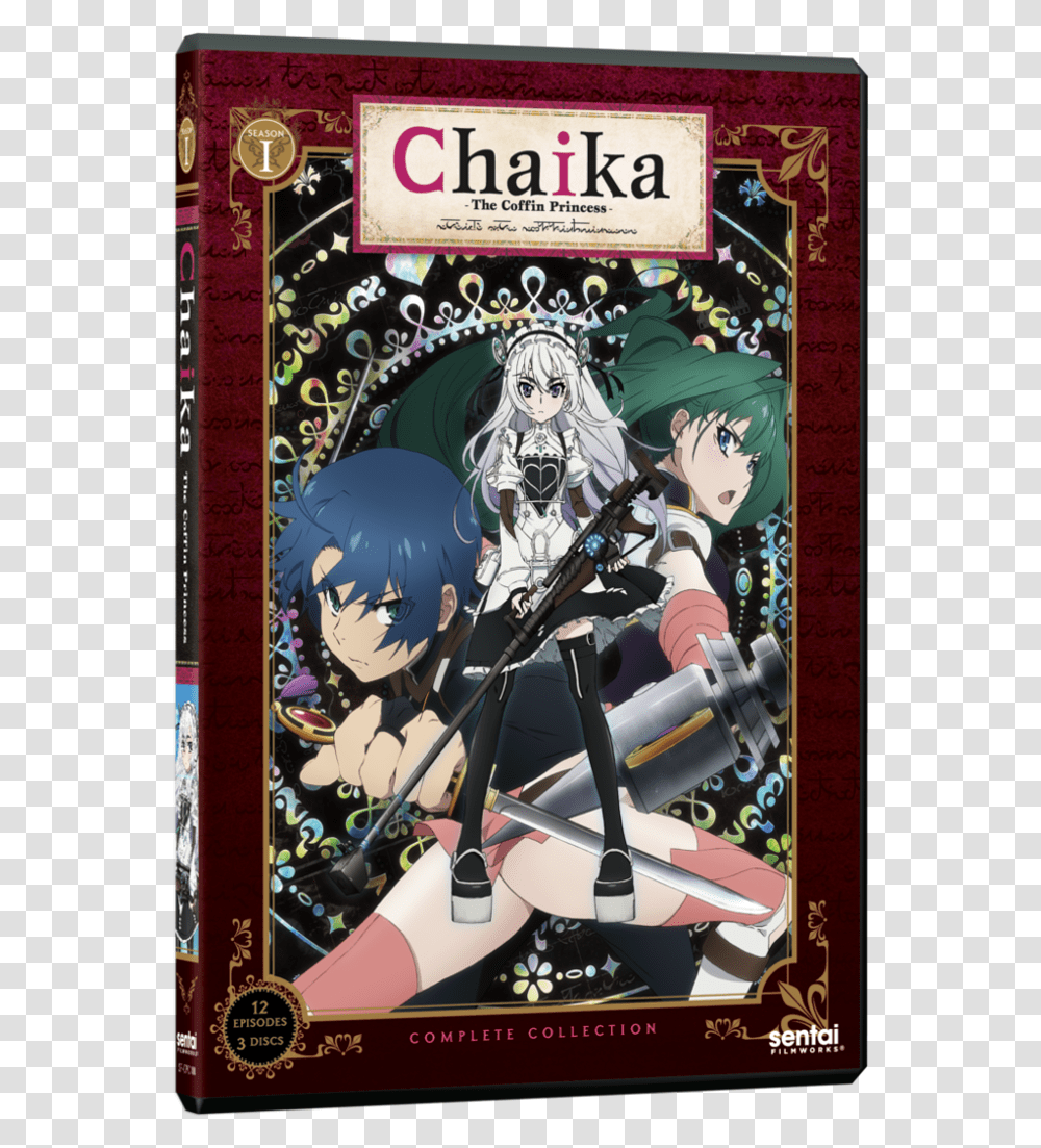 Chaika The Coffin Princess Dvd, Poster, Advertisement, Comics, Book Transparent Png