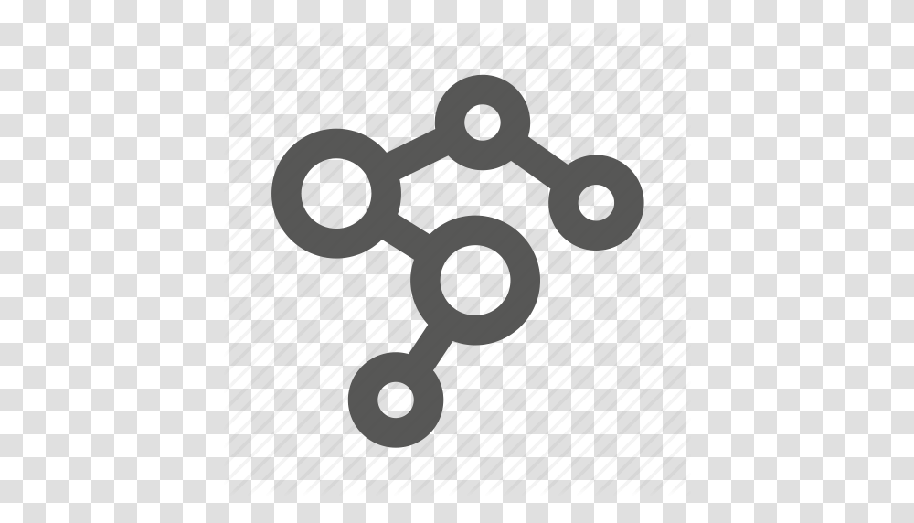 Chain Connection Molecules Net Network Particles Icon, Blow Dryer, Appliance, Hair Drier, Sphere Transparent Png