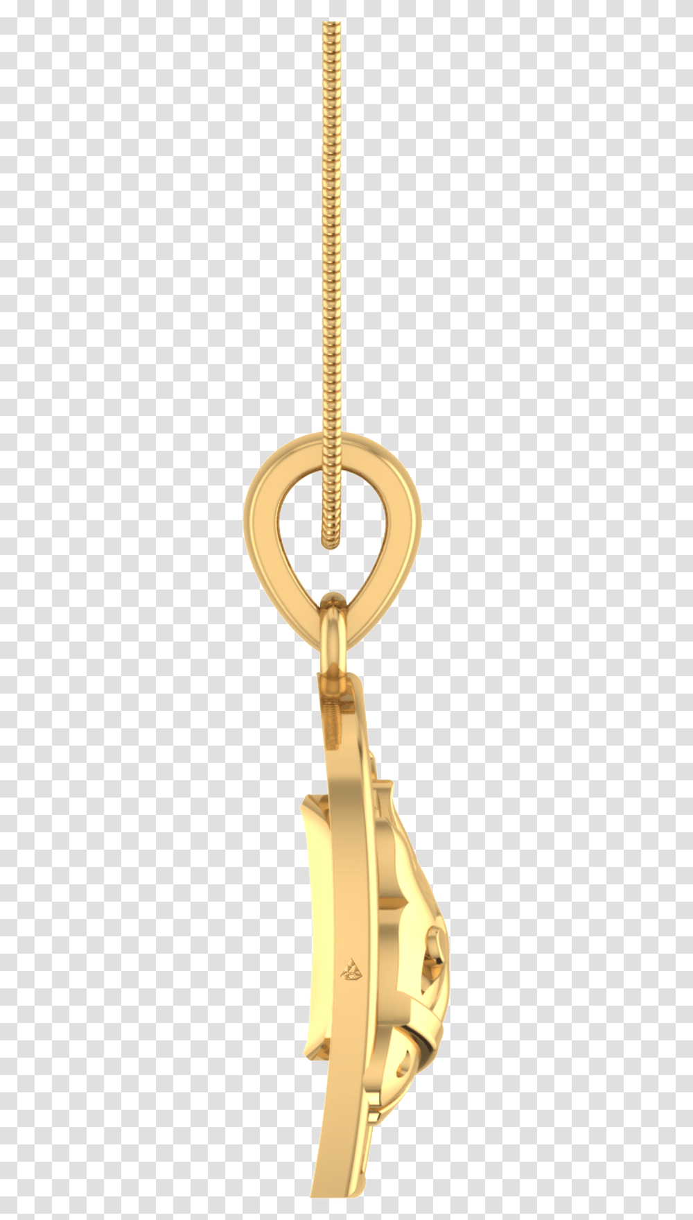 Chain, Gold, Pendant Transparent Png