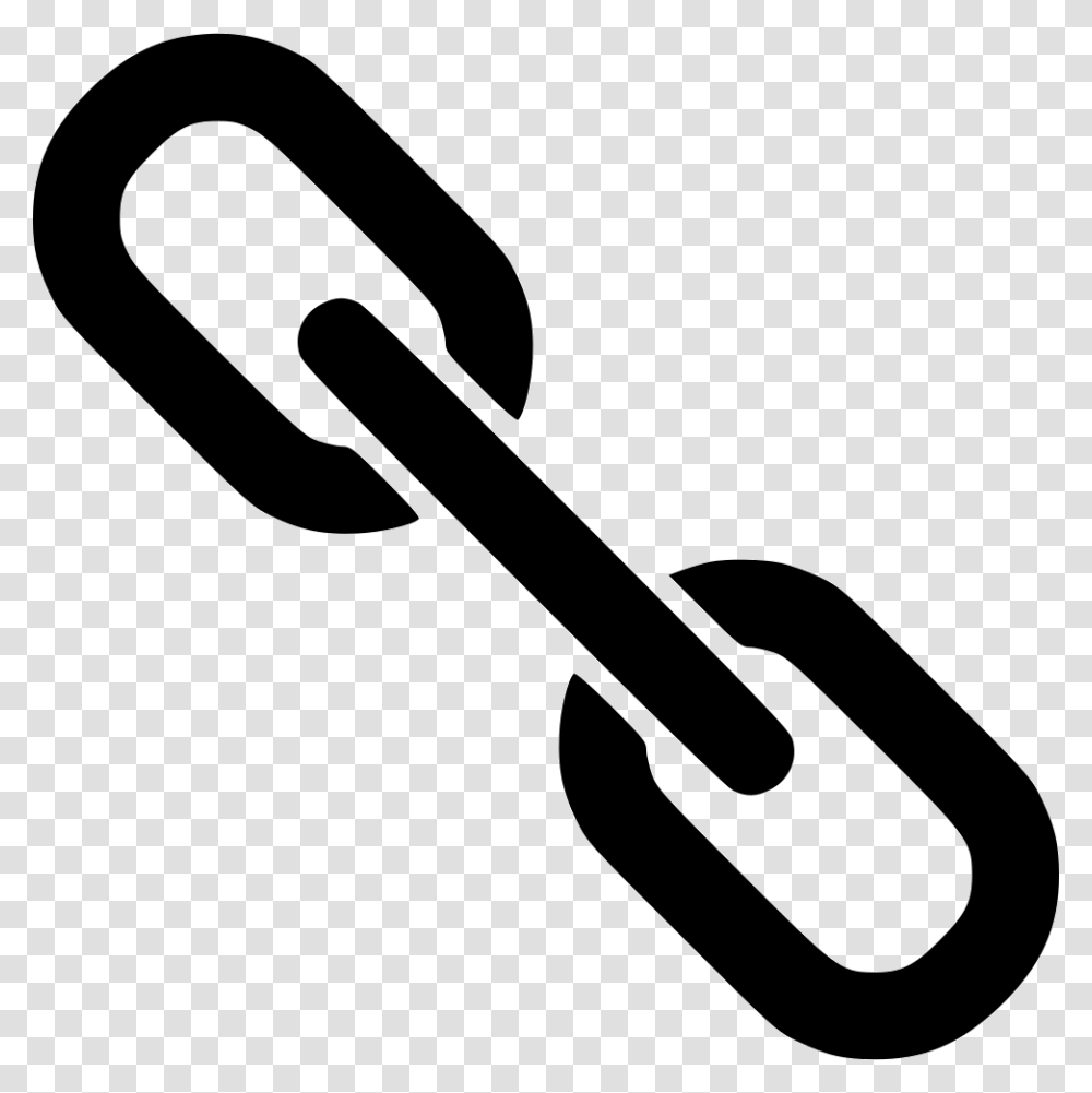 Chain Icon, Hammer, Tool, Stencil Transparent Png