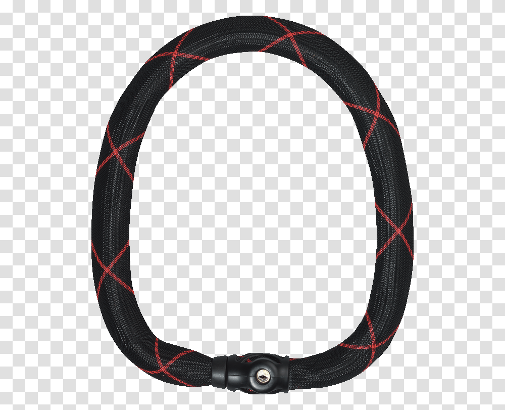 Chain Lock Black Abus Ivy Chain, Whip, Wire Transparent Png
