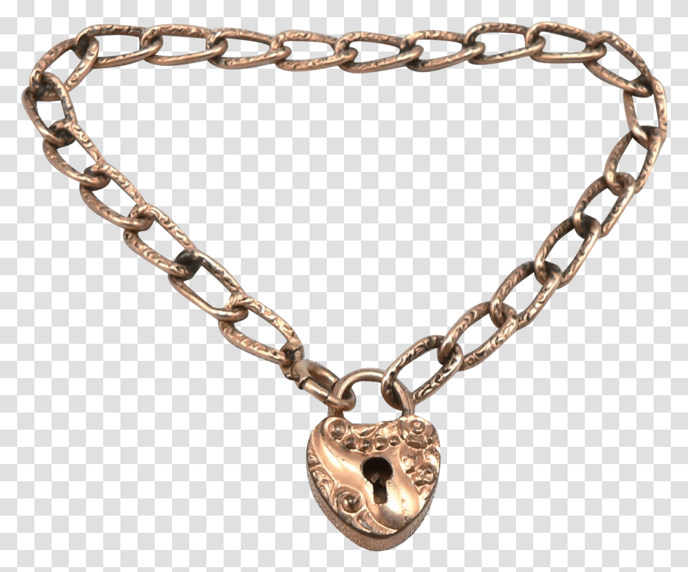 Chain Lock Chain With Padlock, Necklace, Jewelry, Accessories, Accessory Transparent Png
