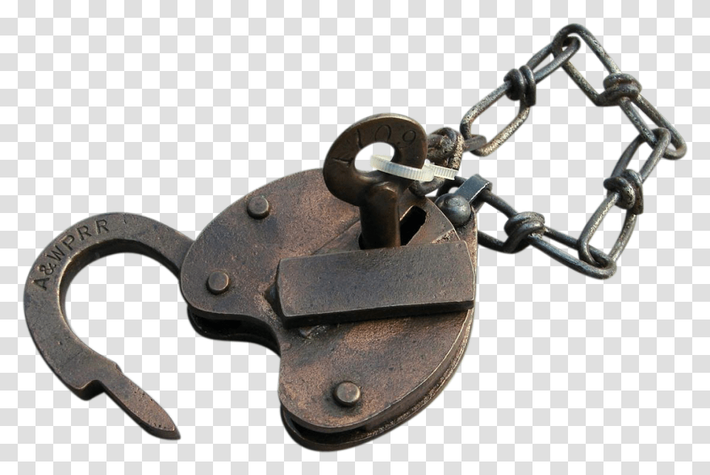 Chain, Lock, Gun, Weapon, Weaponry Transparent Png