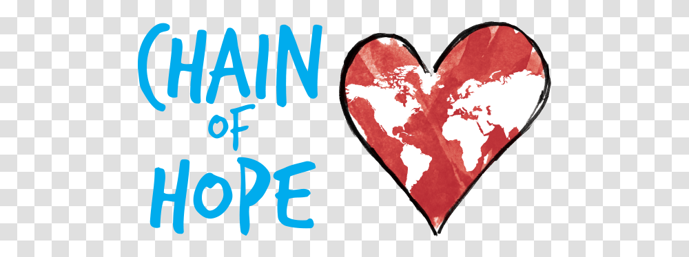 Chain Of Hope, Heart, Cushion, Label Transparent Png