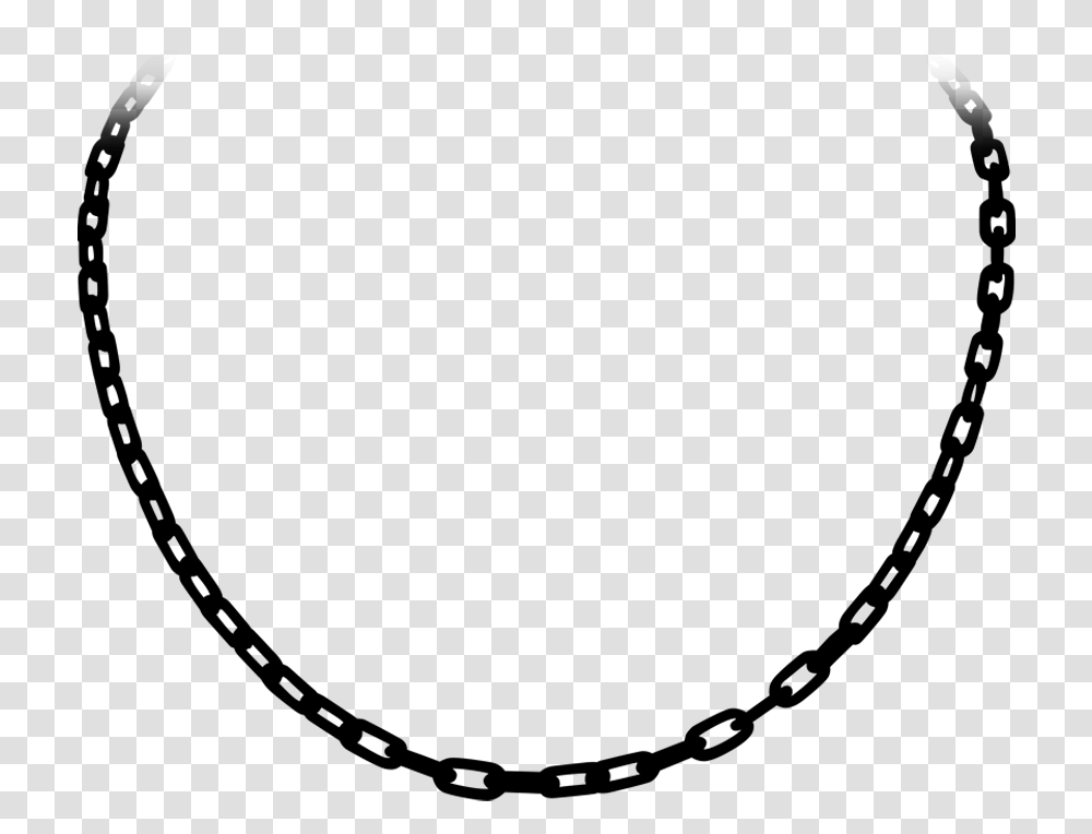 Chain Pearl Teardrop Lobster Pendant Necklace Clasp Chain Clipart Black And White, Gray, World Of Warcraft Transparent Png