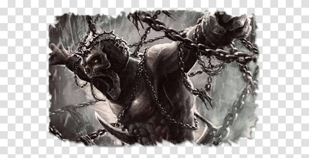 Chain Prison Art Fantasy Download Fantasy Prison Chain, Painting, Alien, Dragon, Samurai Transparent Png