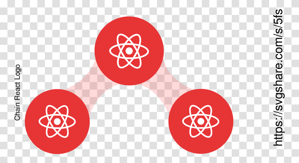 Chain React Logo Svgsharecom React, Rattle, Key Transparent Png