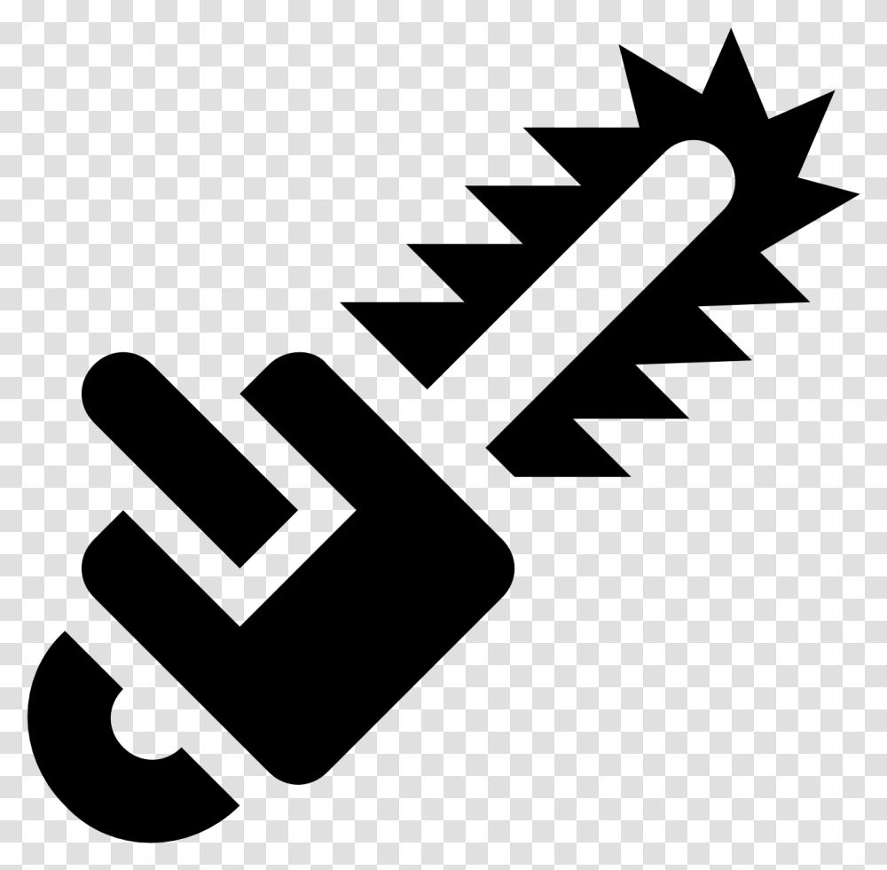 Chain Saw Icon Download Chainsaw Emoji, Gray, World Of Warcraft Transparent Png