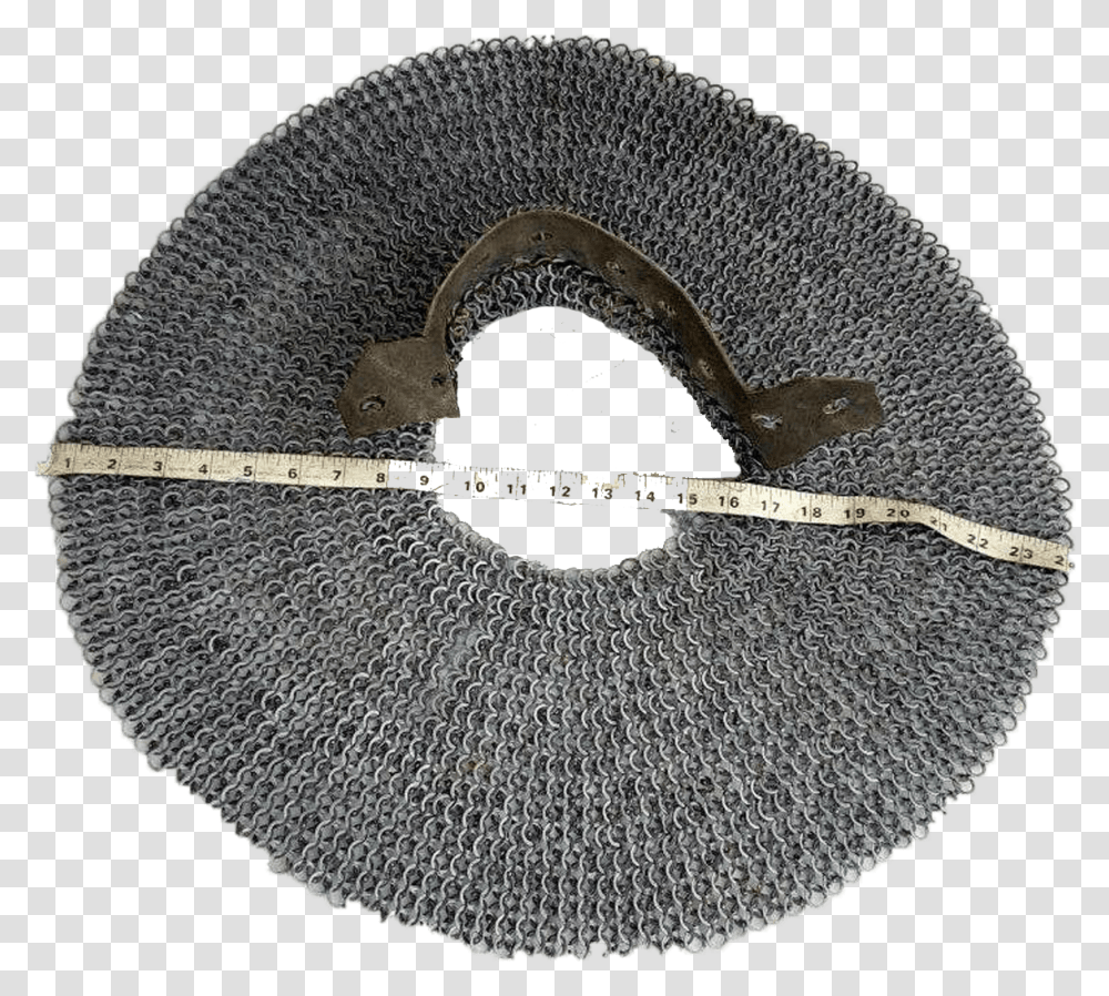 Chainmail Aventail Circle, Rug, Tool, Steamer, Hat Transparent Png