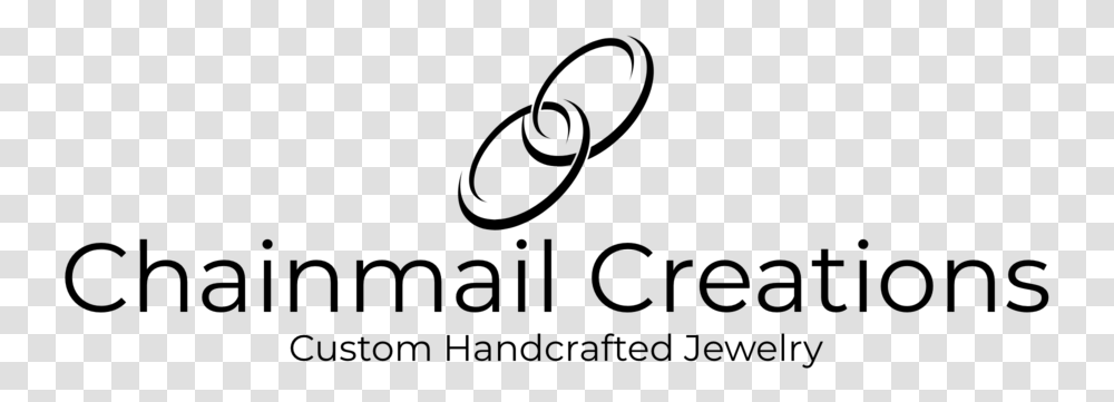 Chainmail Creations Logo Black Calligraphy, Gray, World Of Warcraft Transparent Png