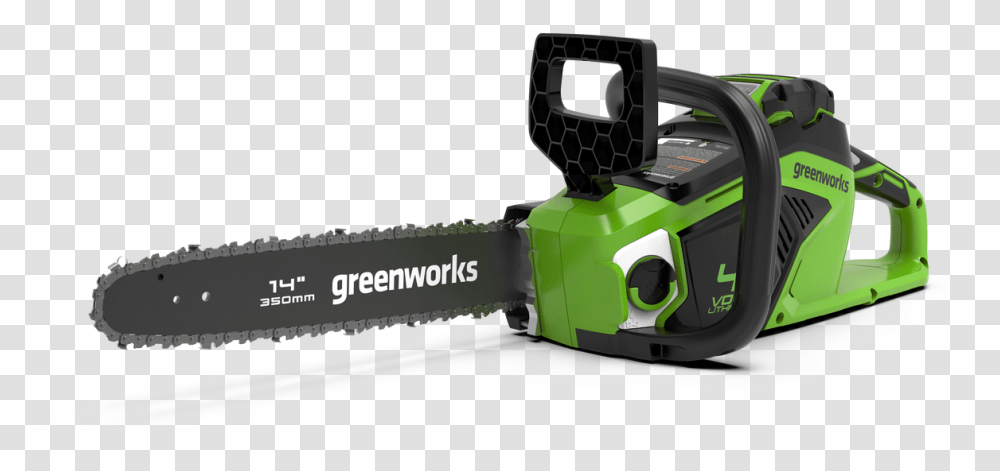 Chainsaw Greenworks, Chain Saw, Tool Transparent Png