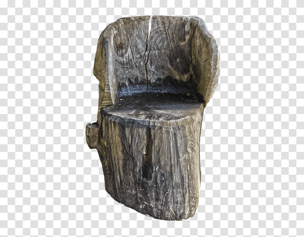 Chair 960, Furniture, Tree Stump, Wood, Plant Transparent Png