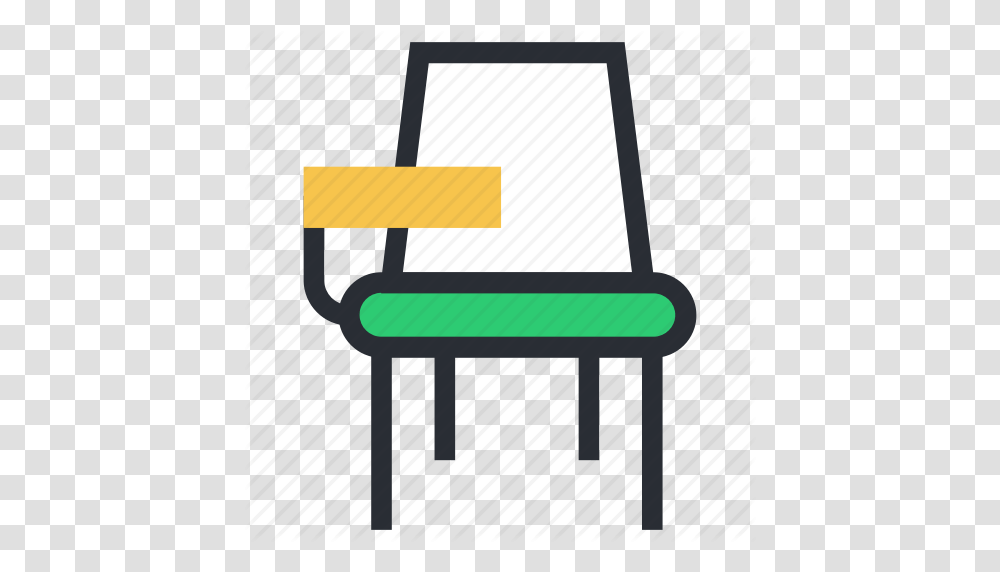 Chair Classroom Chair Computer Chair Desk Chair Student Chair Icon, Furniture, Armchair Transparent Png