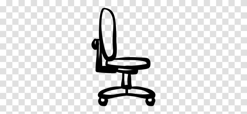 Chair Clip Art Black And White Magic Marker, Gray, World Of Warcraft Transparent Png