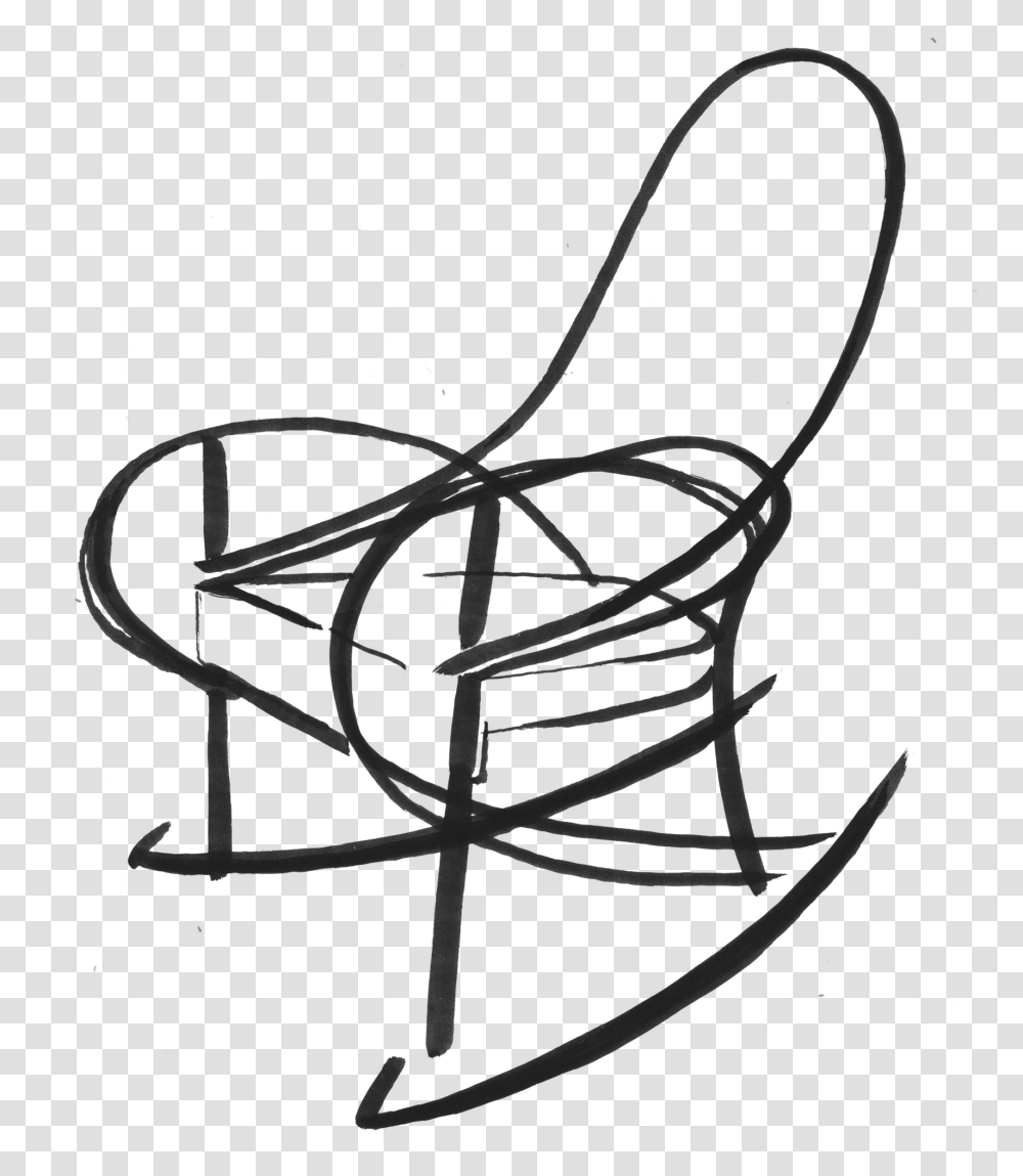 Chair Clipart Download Rocking Chair, Stencil, Handwriting Transparent Png