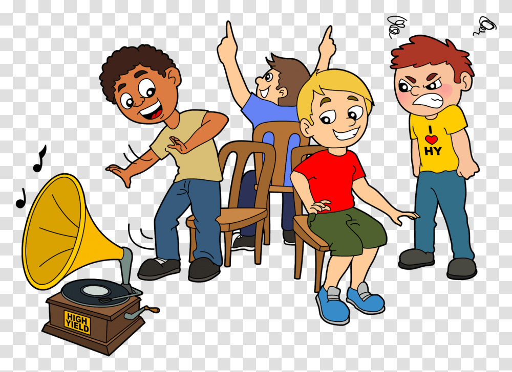 Chair Clipart Musical Chair Ideas Chairs Music Musical Musical Chair Game Clipart, Person, People, Crowd, Family Transparent Png