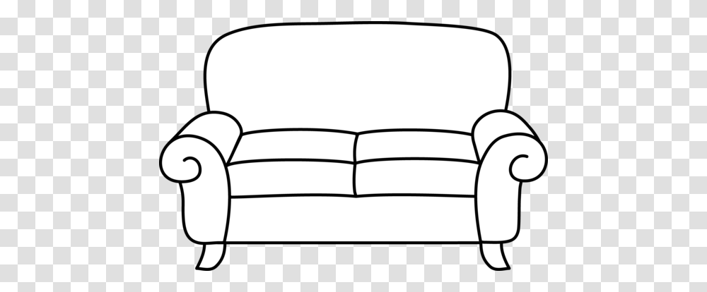 Chair Clipart Outline, Pillow, Cushion, Couch, Furniture Transparent Png