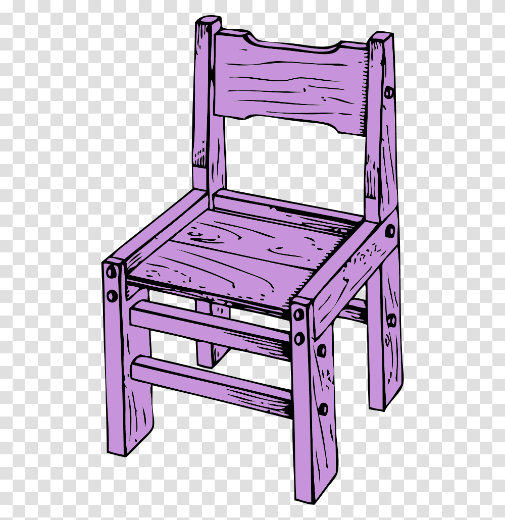 Chair Clipart Wooden Chair, Furniture, Arcade Game Machine, Bed, Table Transparent Png