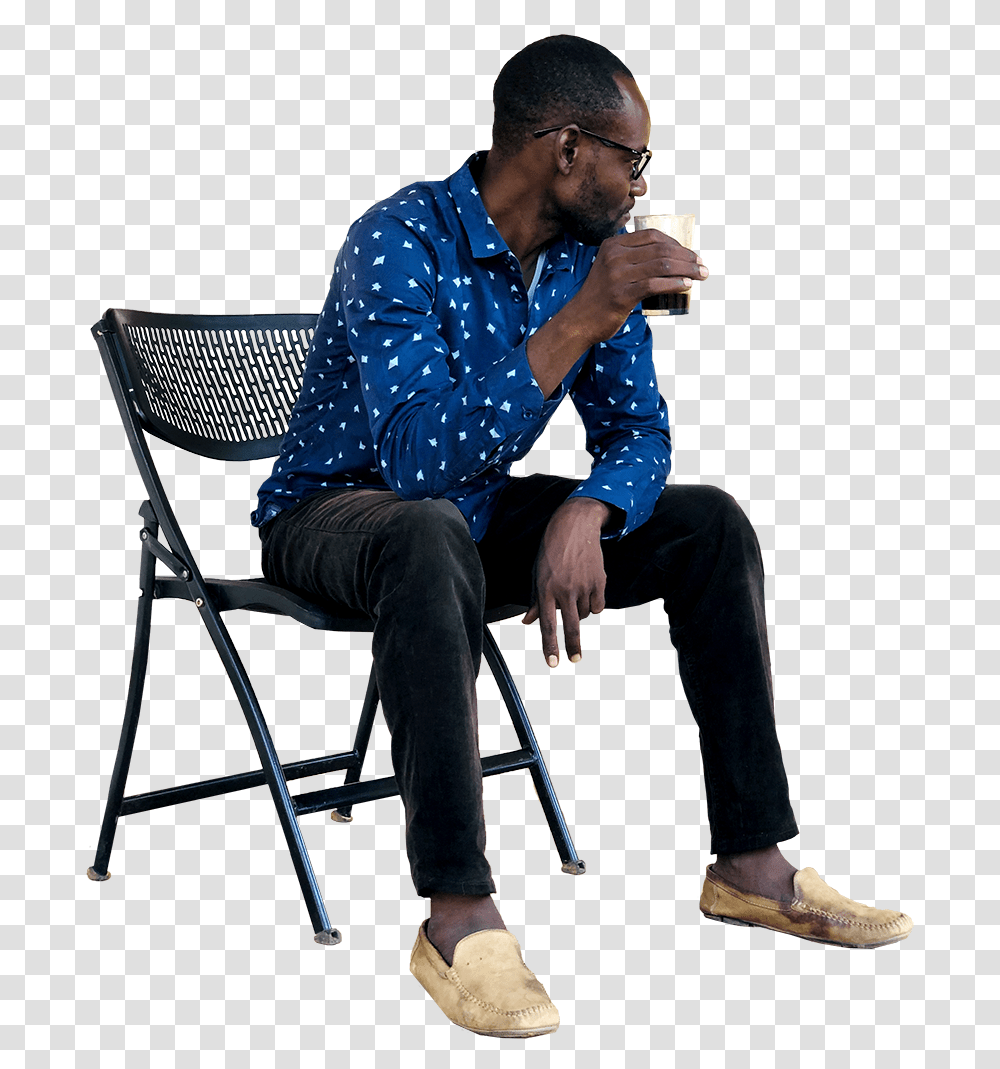 Chair, Sitting, Person, Furniture Transparent Png