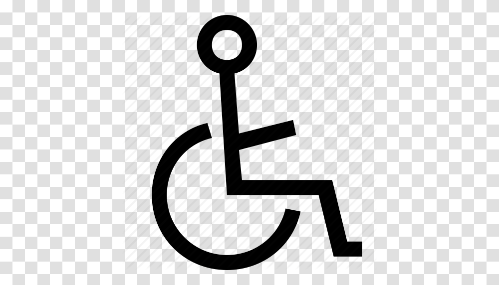 Chair Disable Disabled Handicap Person User Wheelchair Icon, Piano, Leisure Activities, Musical Instrument, Hook Transparent Png