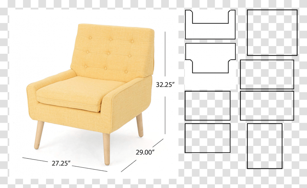 Chair, Furniture, Armchair, Canvas, Home Decor Transparent Png