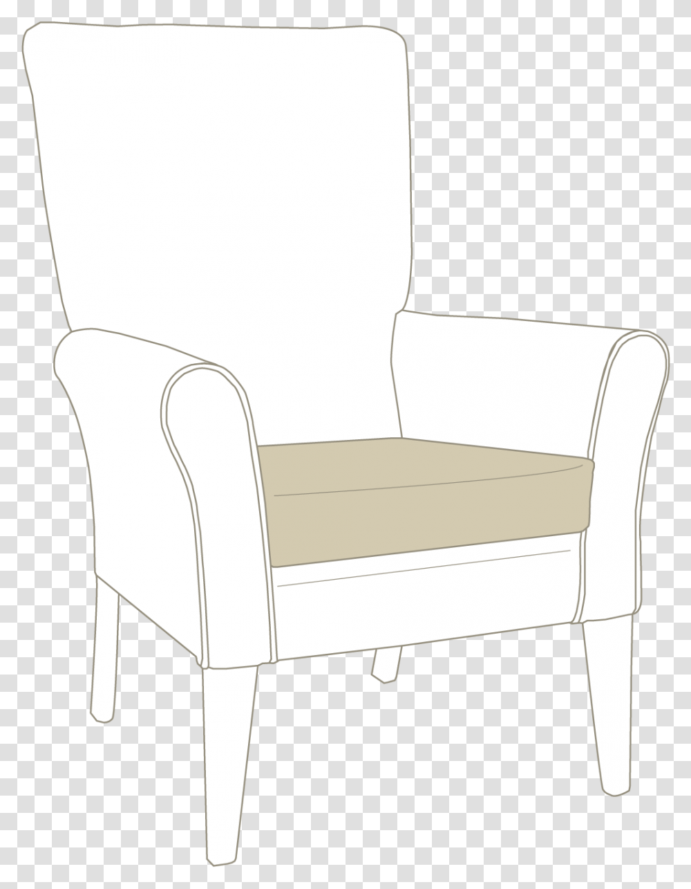 Chair, Furniture, Armchair, Cushion Transparent Png