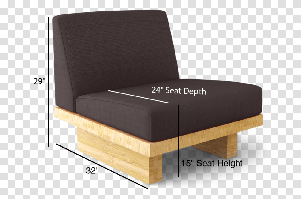 Chair, Furniture, Box, Plywood, Couch Transparent Png