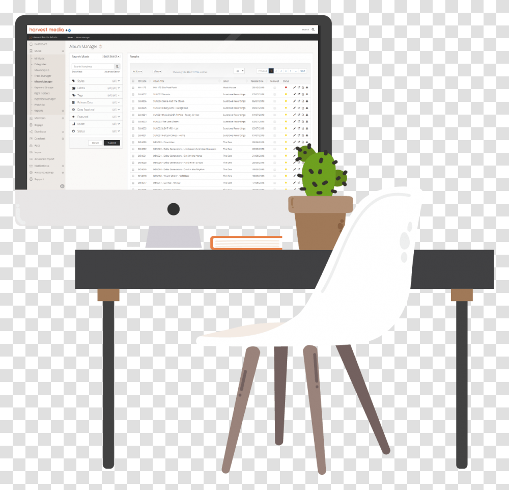 Chair, Furniture, Table, Desk, Electronics Transparent Png