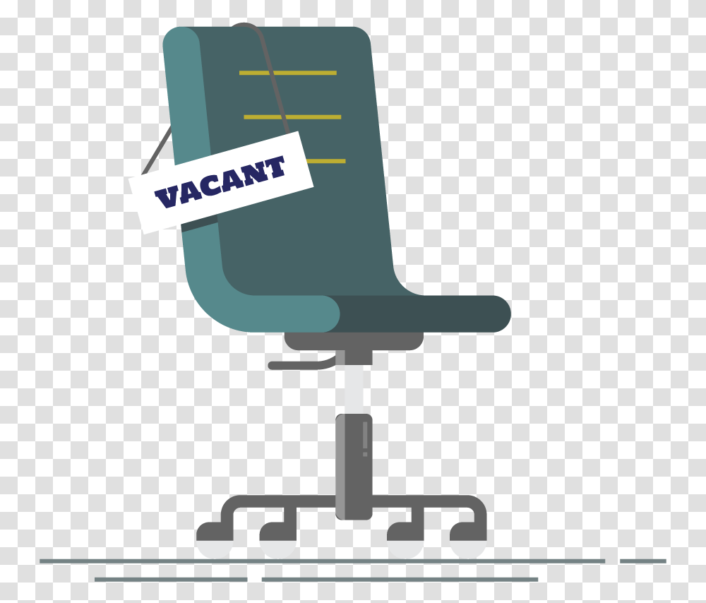 Chair Image Vacant Chair Office, Cushion, Furniture, Headrest Transparent Png