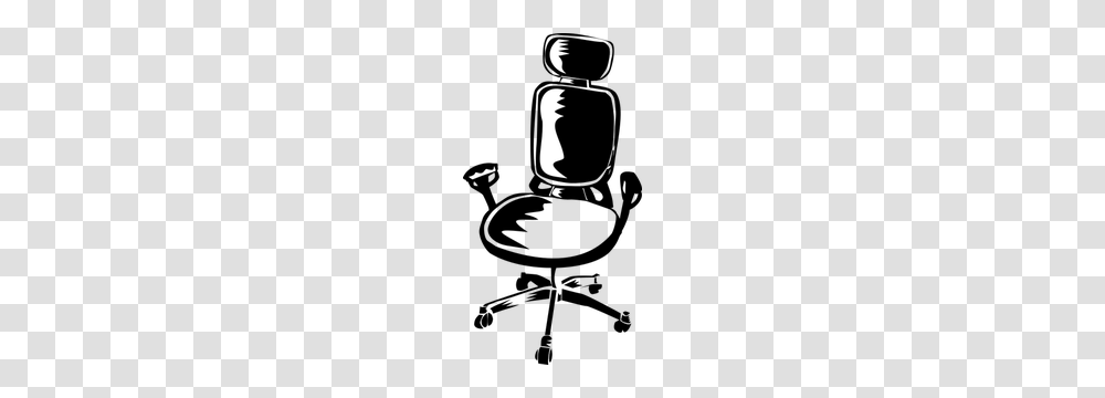 Chair Massage Clipart Free, Silhouette, Cutlery, Stencil Transparent Png