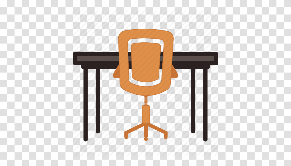 Chair Office Chair Seat Table Work Table Icon, Furniture, Armchair, Couch Transparent Png