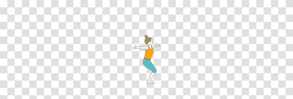 Chair Pose Arms Outstretched Yoga, Person, Sport, People, Badminton Transparent Png