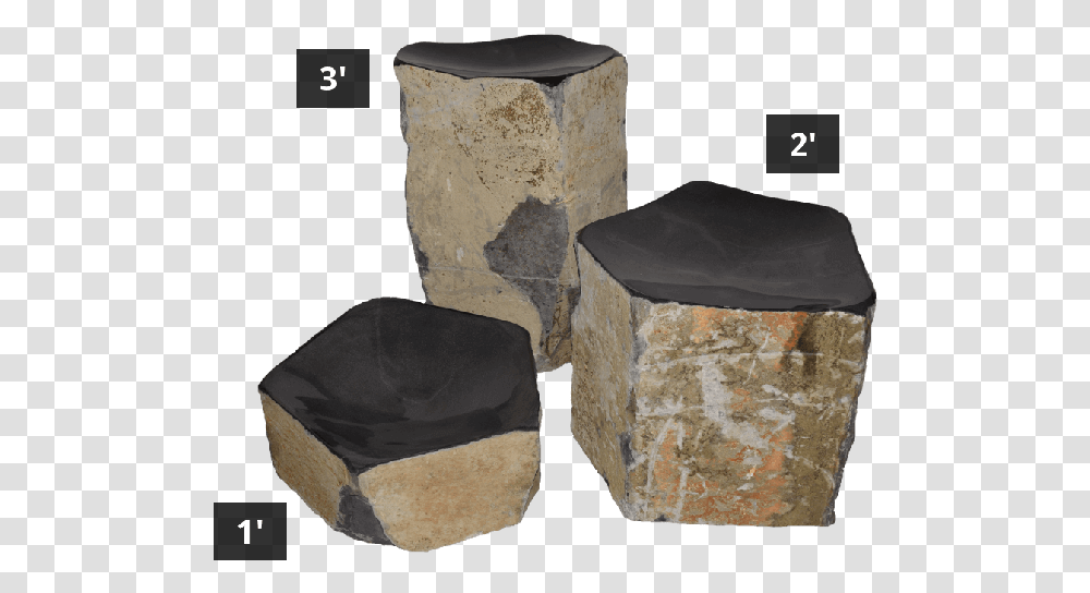 Chair, Rock, Crystal, Mineral, Soil Transparent Png