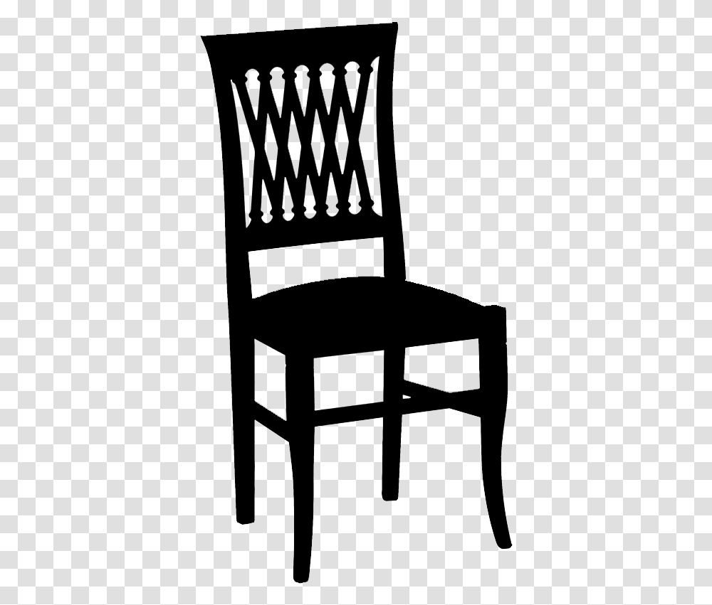 Chair Silhouette Wooden Chair Silhouette, Gray, World Of Warcraft Transparent Png