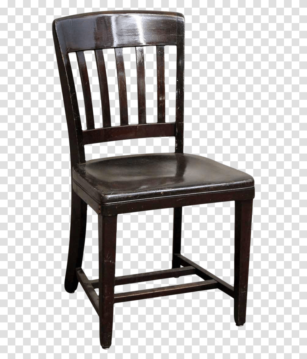 Chairish Logo Dark Wooden Chair, Furniture Transparent Png