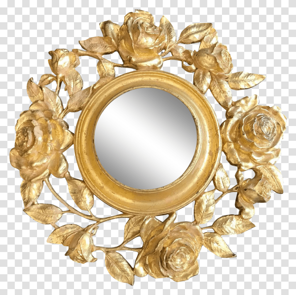 Chairish Logo Rose, Gold, Mirror Transparent Png